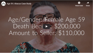 female life settlement video